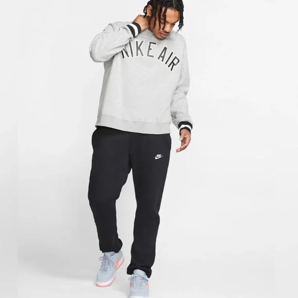 Nike black discount straight leg sweatpants